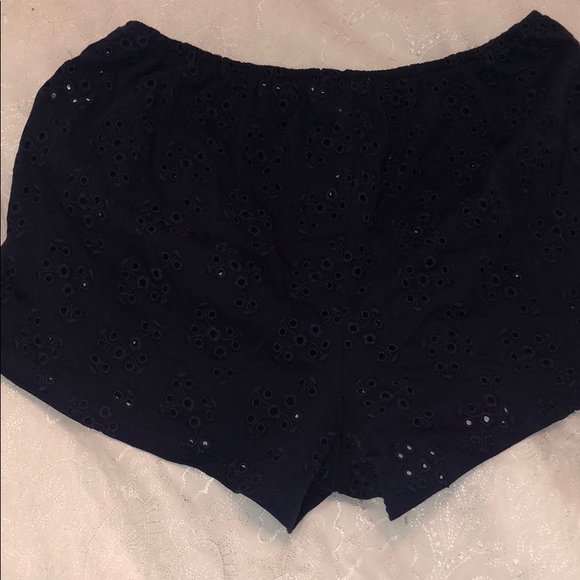 Navy Blue PJ’s Aerie Short - Picture 3 of 4